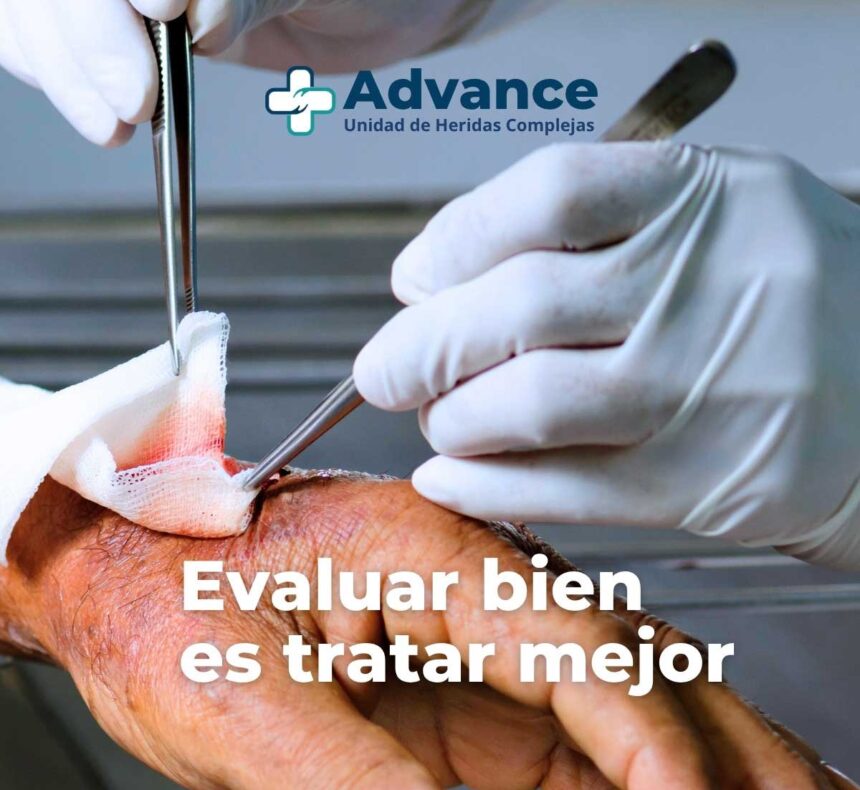 La valoración adecuada de la herida permite un tratamiento más preciso