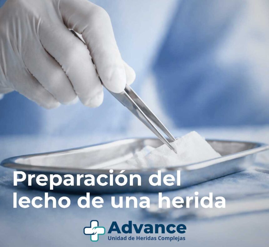 Preparación del material y entorno estéril para el tratamiento avanzado de heridas